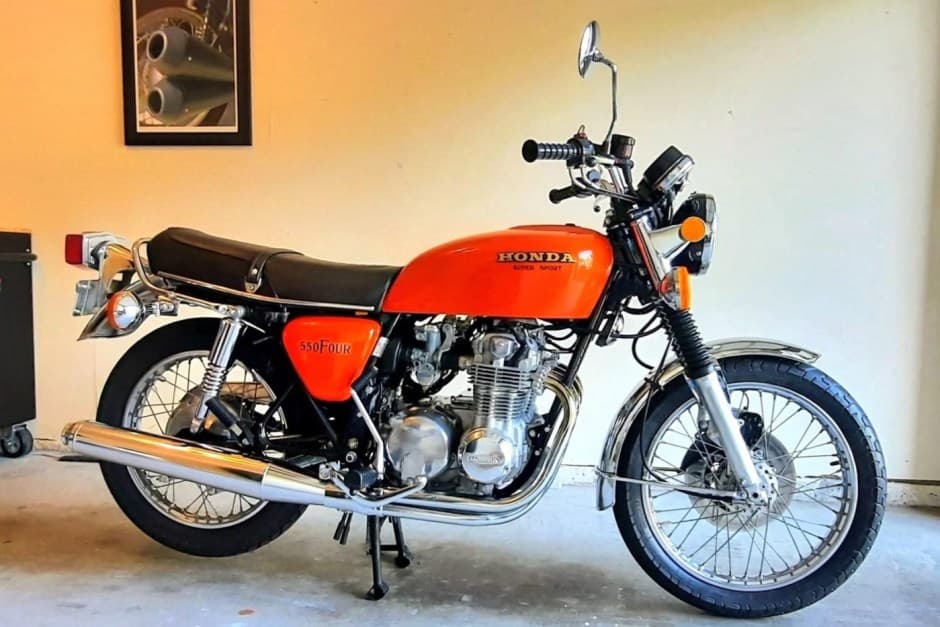 1976 Honda CB500 Four & CB550 sold for $8,700