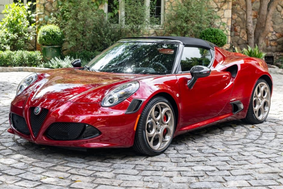 2020 Alfa Romeo 4C sold for $140,000