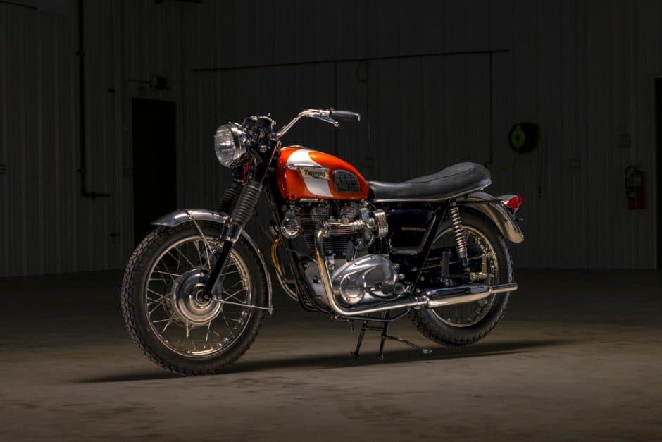 1969 Triumph Bonneville T120 sold for $5,000