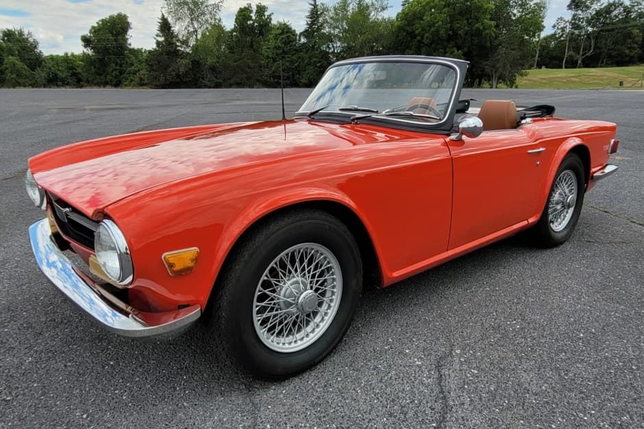 1972 Triumph TR6 sold for $17,000