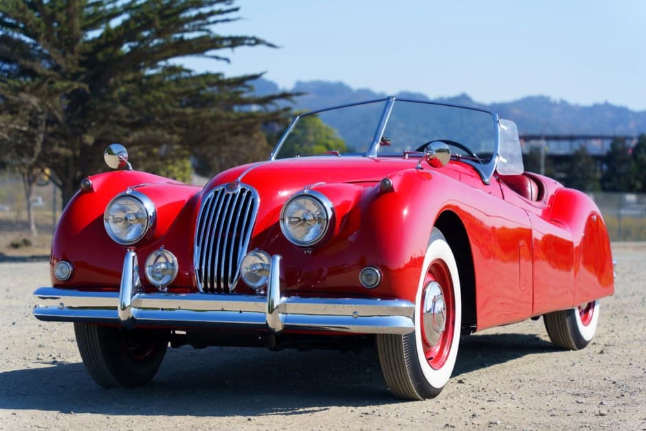 1957 Jaguar XK140 sold for $64,500