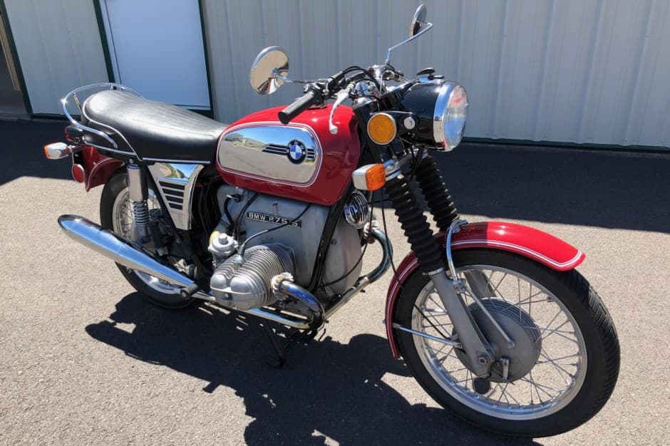 1973 BMW Motorcycles sold for $8,200