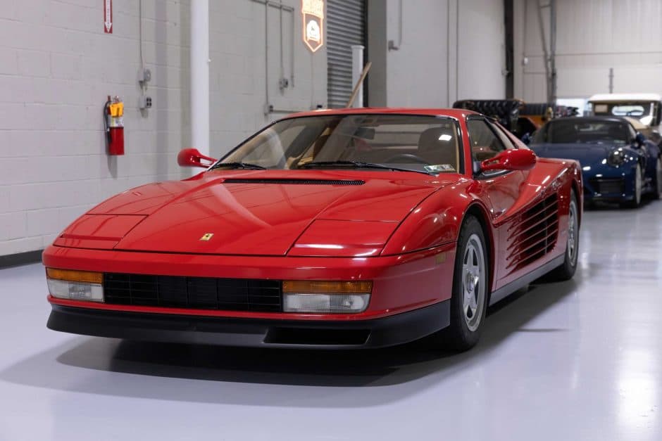 1987 Ferrari Testarossa sold for $121,000