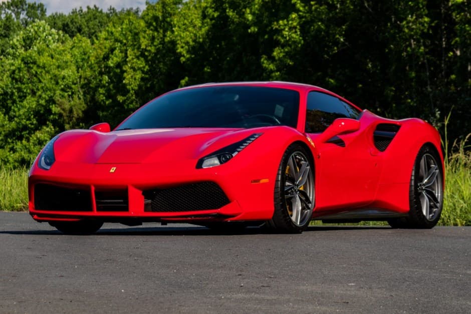 2016 Ferrari 488 sold for $236,455