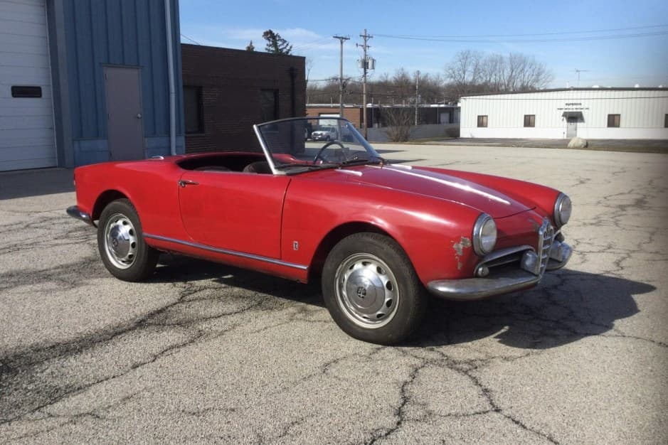 1957 Alfa Romeo 750/101 Series Giulietta & Giulia sold for $27,750
