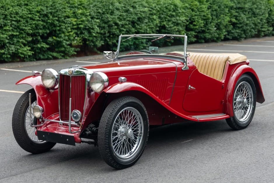 1948 MG TC sold for $25,750