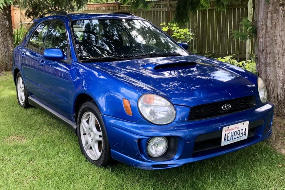 2002 Subaru Impreza WRX sold for $7,250