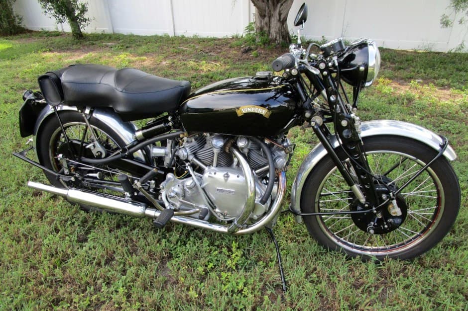 1951 Vincent Rapide sold for $27,777