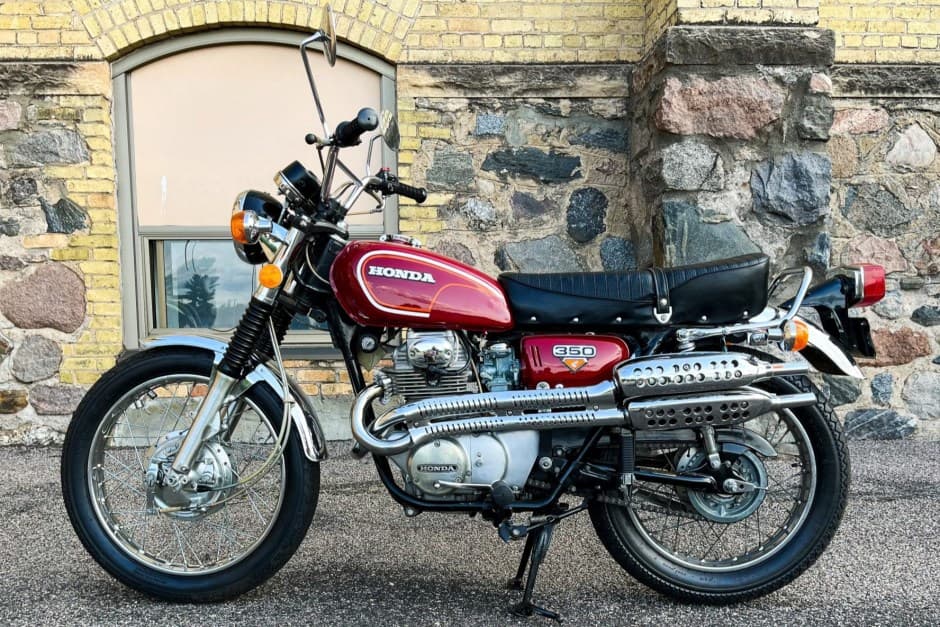 1973 Honda CB350 & CL350 sold for $5,200