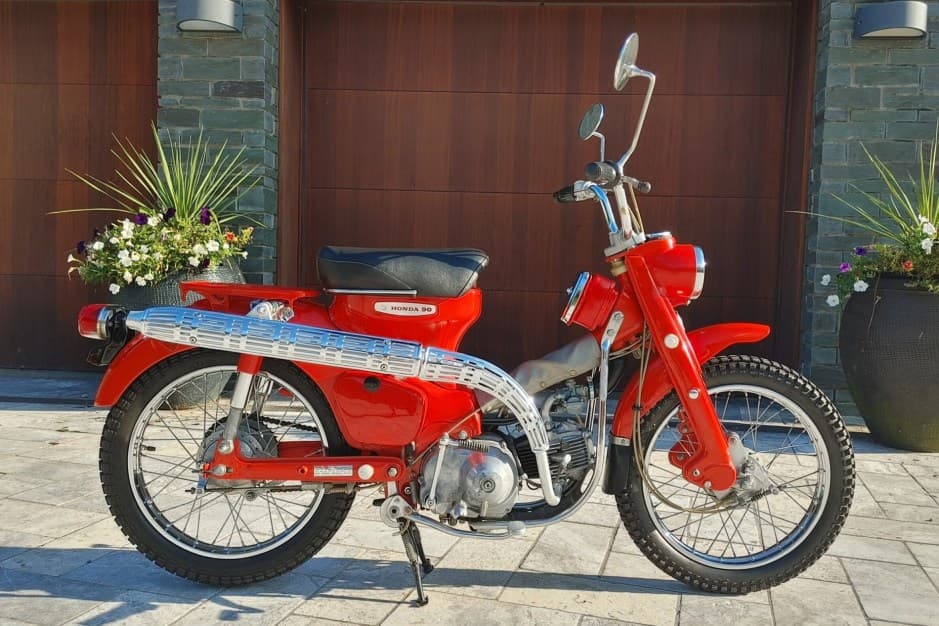 1967 Honda CT90 sold for $4,600