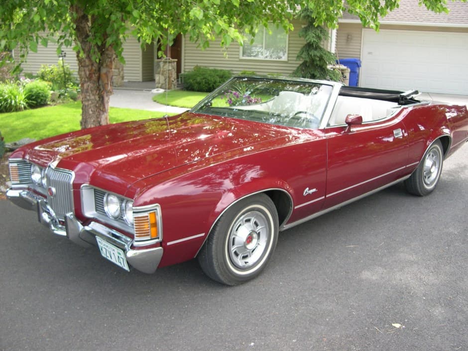 1972 Mercury Cougar sold for $12,750