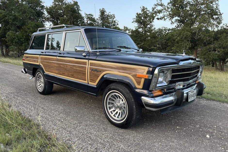 1991 Jeep SJ Grand Wagoneer sold for $50,000