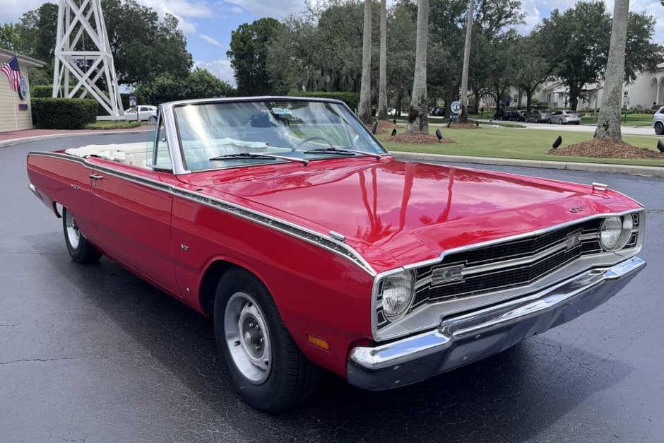 1969 Dodge Dart sold for $12,500