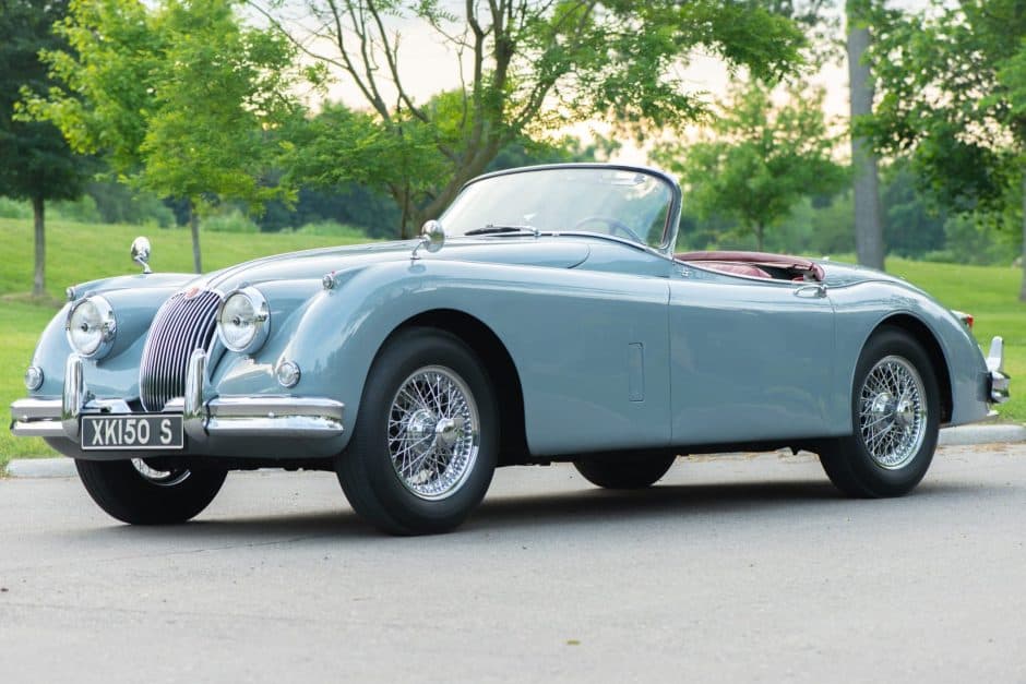 1958 Jaguar XK150 sold for $130,000