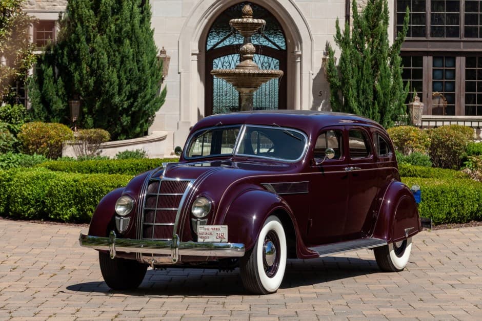 1935 Chrysler & DeSoto Airflow sold for $68,000