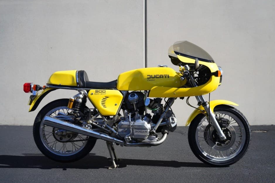 1978 Ducati 750 & 900 Super Sport (1973-1982) sold for $27,000