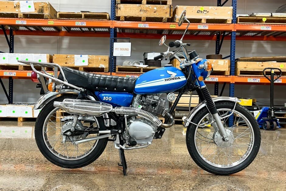1970 Honda CB100 & CL100 sold for $7,420
