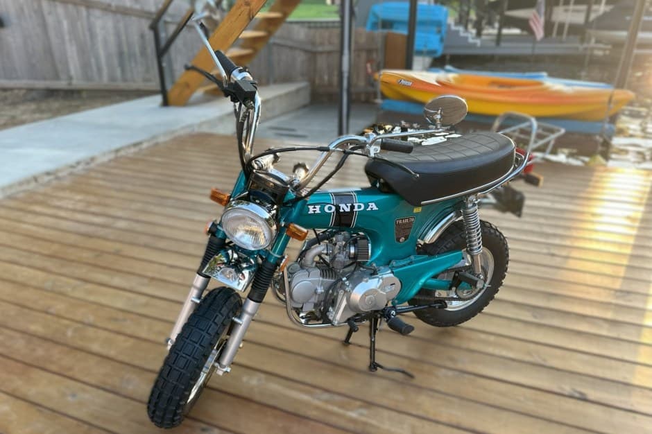 1974 Honda CT70 sold for $3,850