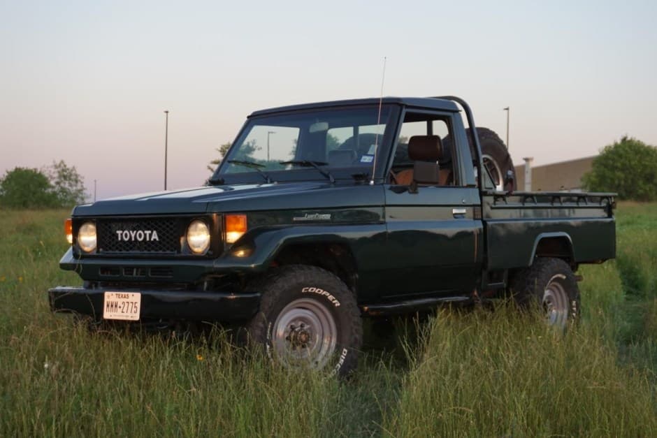 1989 Toyota Land Cruiser 70-Series sold for $25,000