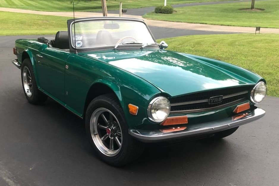 1972 Triumph TR6 sold for $18,500