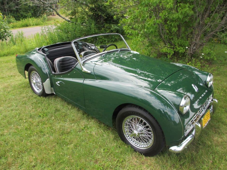 1962 Triumph TR3 sold for $25,000