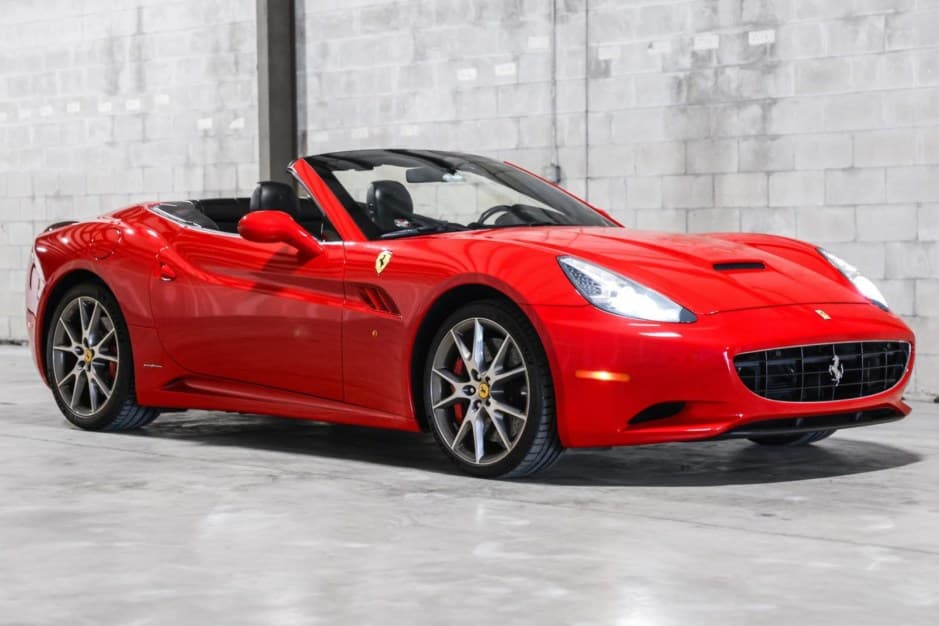 2010 Ferrari California sold for $93,000