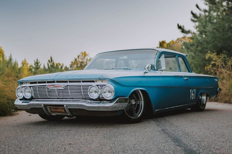 1961 Chevrolet Biscayne sold for $27,000