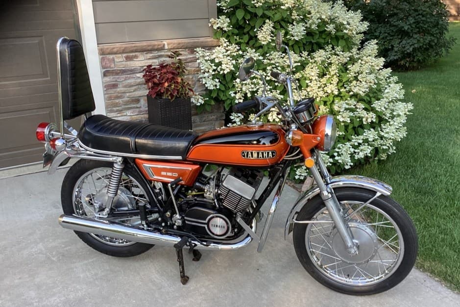 1972 Yamaha  sold for $4,975