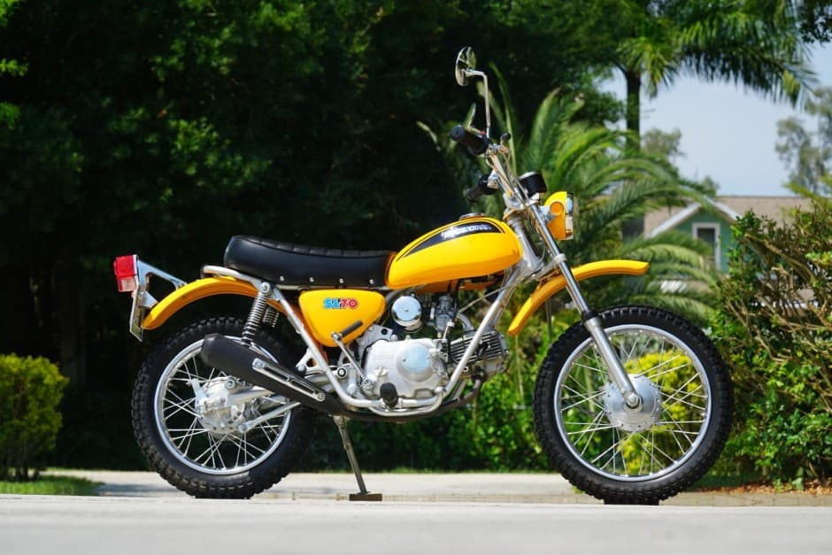 1971 Honda SL Motosport sold for $10,750
