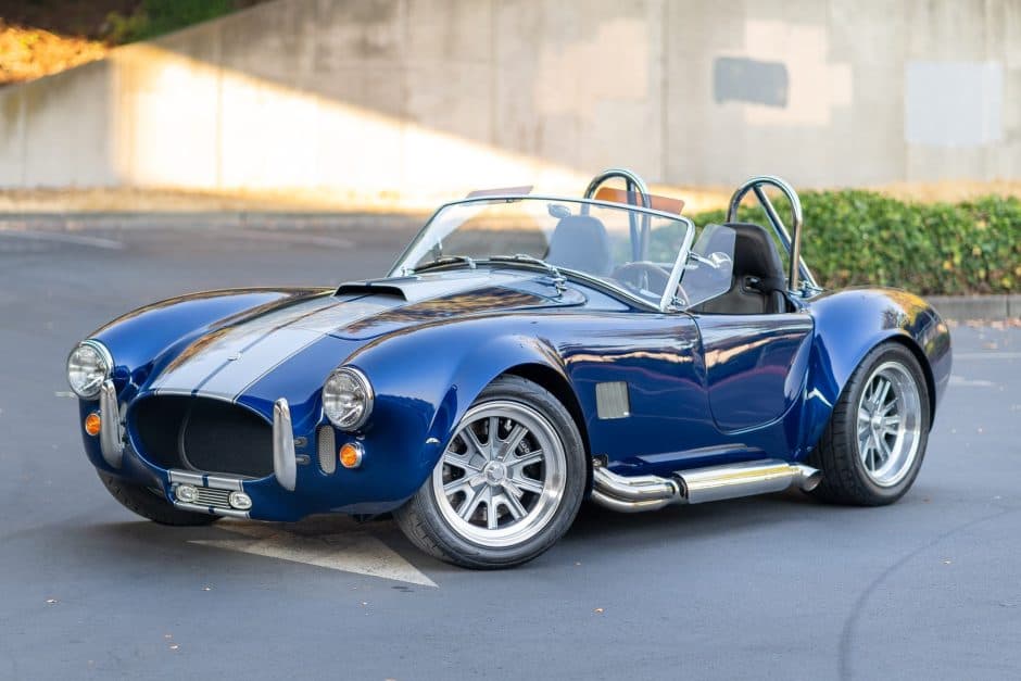 0 Shelby Cobra Replica sold for $62,500
