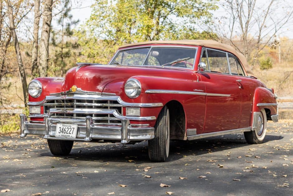 1949 Chrysler Windsor sold for $11,000
