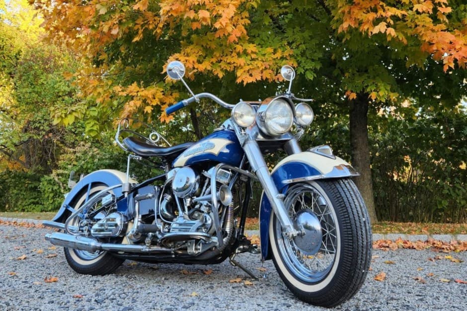 1955 Harley-Davidson Panhead sold for $28,000