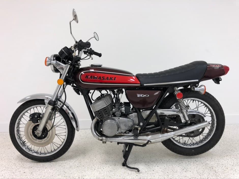 1974 Kawasaki  sold for $10,000