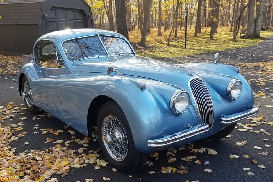 1954 Jaguar XK120 sold for $82,120