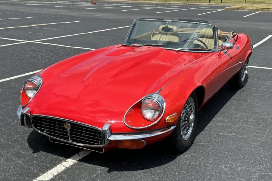 1972 Jaguar XKE Series III sold for $60,000