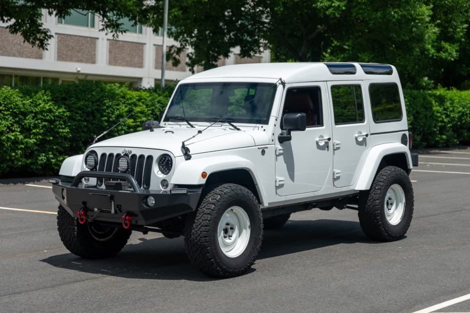 2017 Jeep Wrangler JK (2007-2018) sold for $29,500