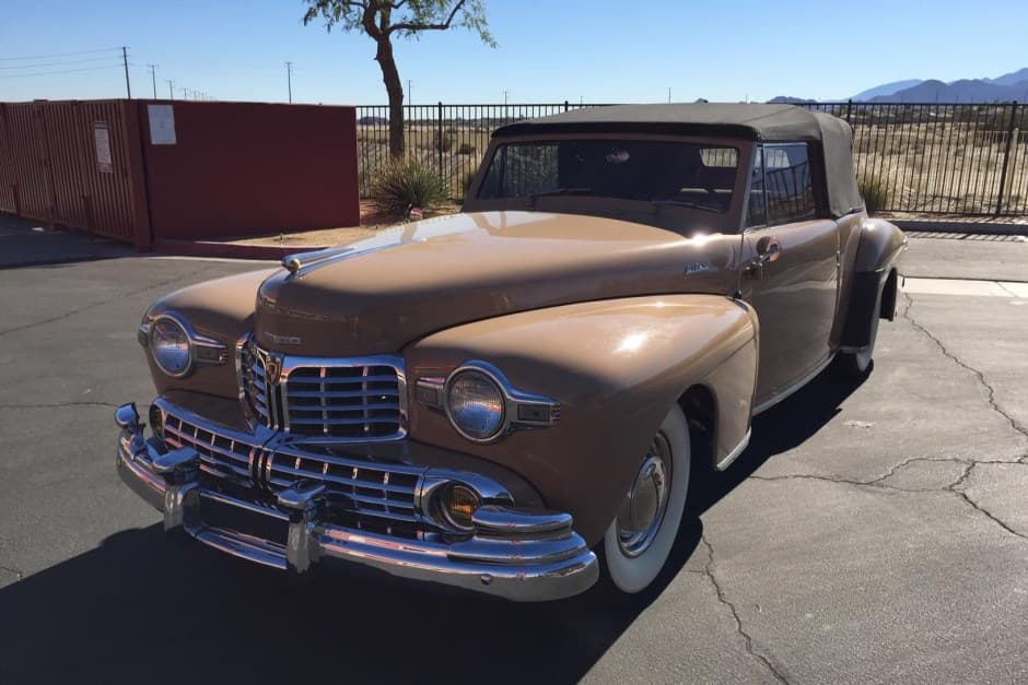 1947 Lincoln Continental (1940-1948) sold for $33,600