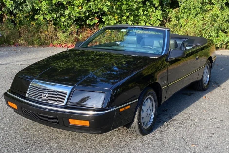 1989 Chrysler LeBaron sold for $6,000