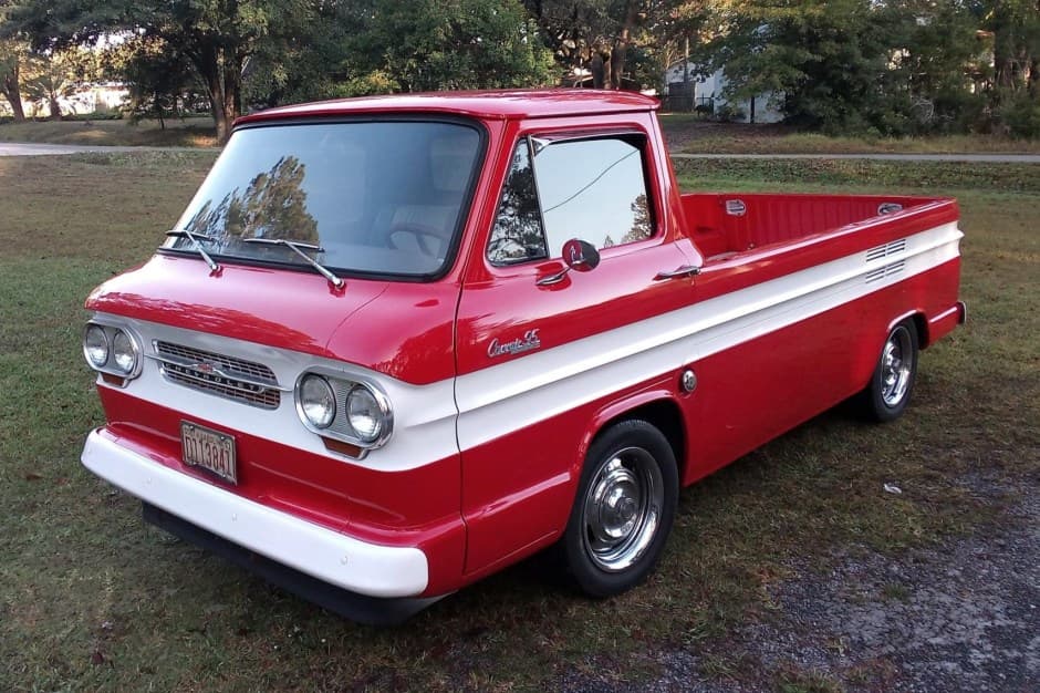 1963 Chevrolet Corvair Rampside and Loadside Pickup sold for $19,963