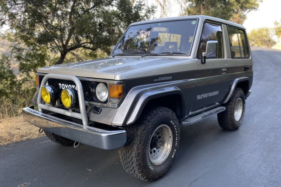 1989 Toyota Land Cruiser 70-Series sold for $18,000