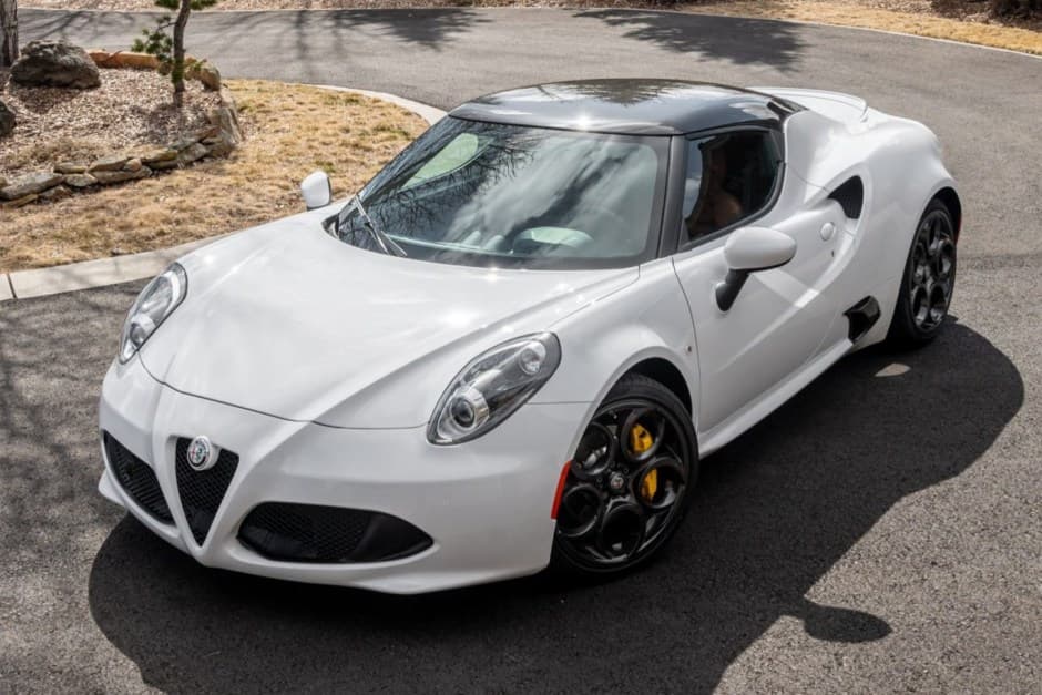 2018 Alfa Romeo 4C sold for $54,000