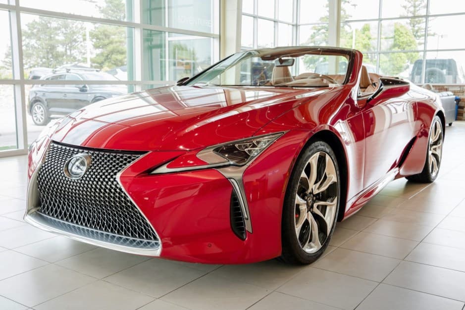 2021 Lexus LC sold for $80,500