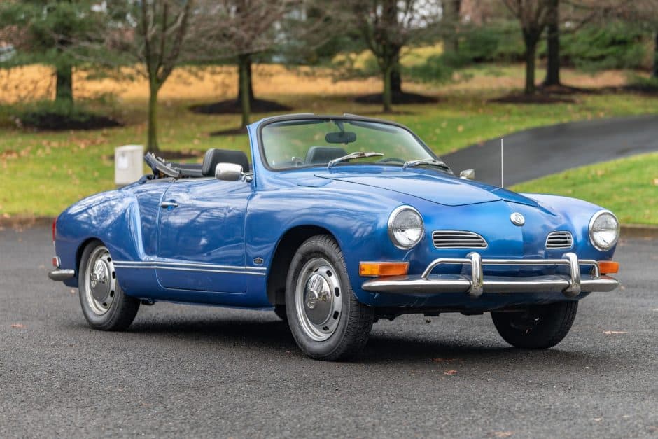 1970 Volkswagen Karmann Ghia sold for $16,000