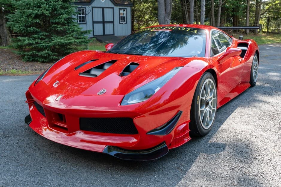 2017 Ferrari 488 sold for $121,519