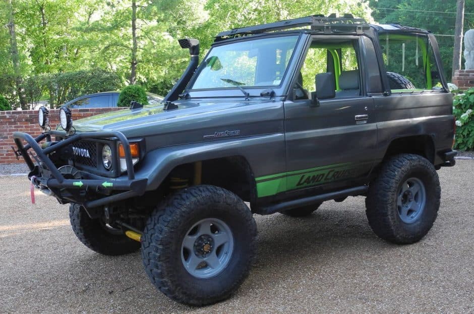 1989 Toyota Land Cruiser 70-Series sold for $17,750