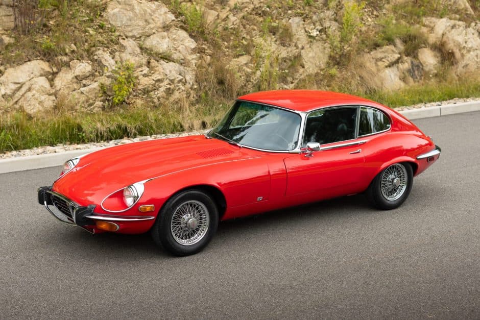 1973 Jaguar XKE Series III sold for $55,750