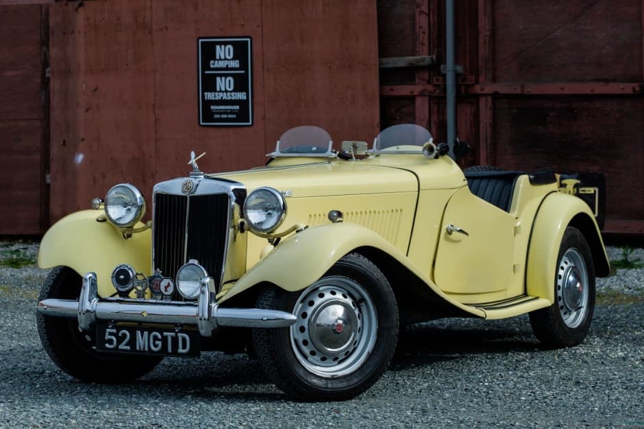1952 MG TD sold for $18,250