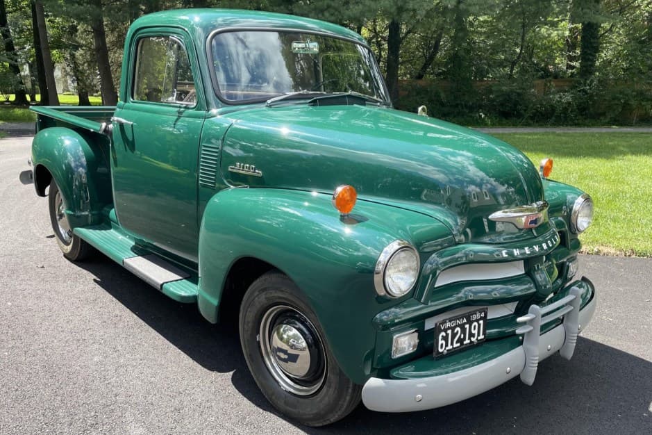 1954 Chevrolet Advance Design Pickup (1947-1955) sold for $36,000