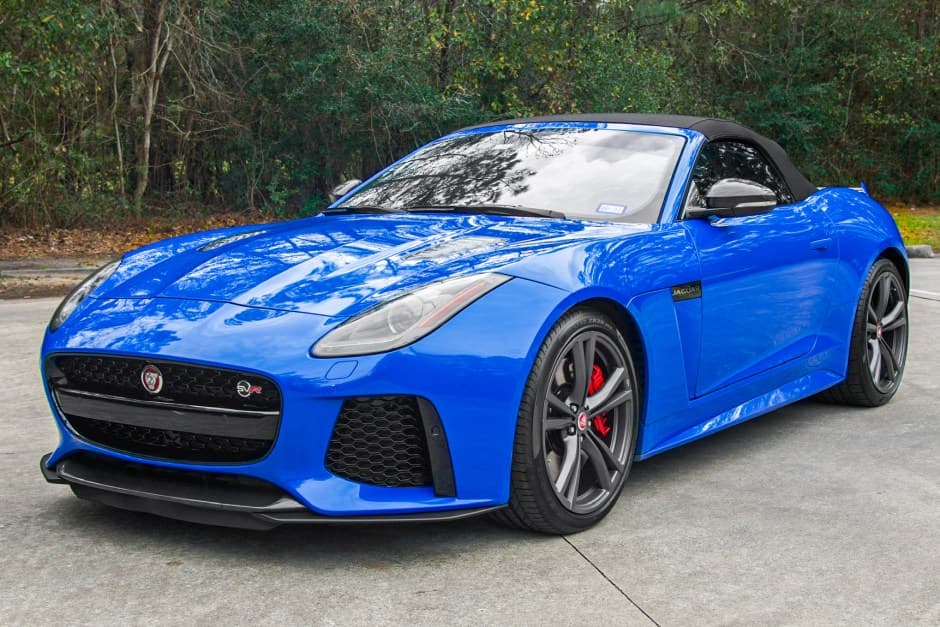 2017 Jaguar F-Type sold for $68,517