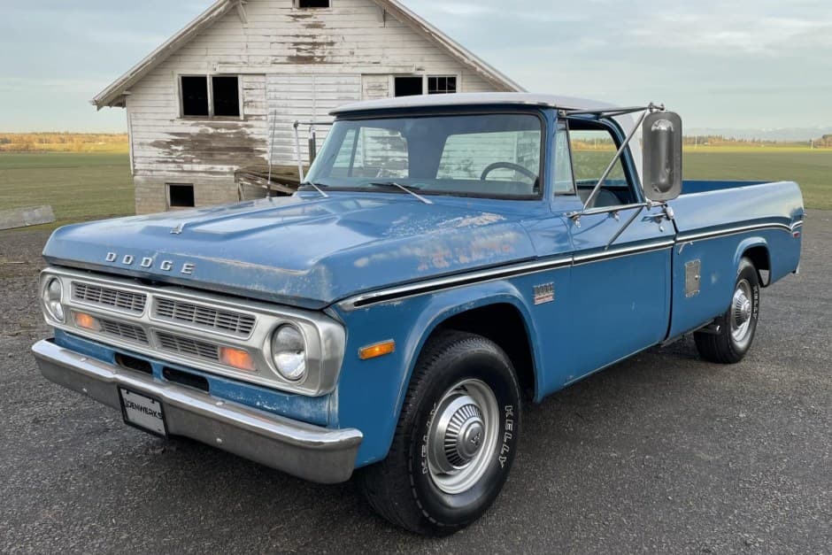 1971 Dodge D-Series (1965-1971) sold for $13,000